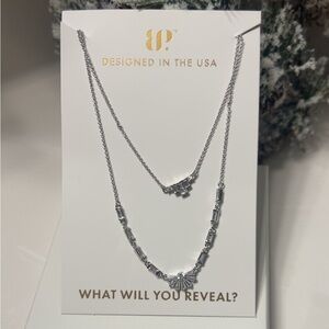 Lumina- Elegant Silver Necklace with Cubic Zirconia